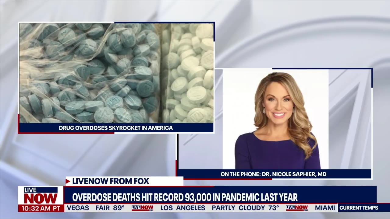 Drug overdoses hit all time high during COVID-19 pandemic