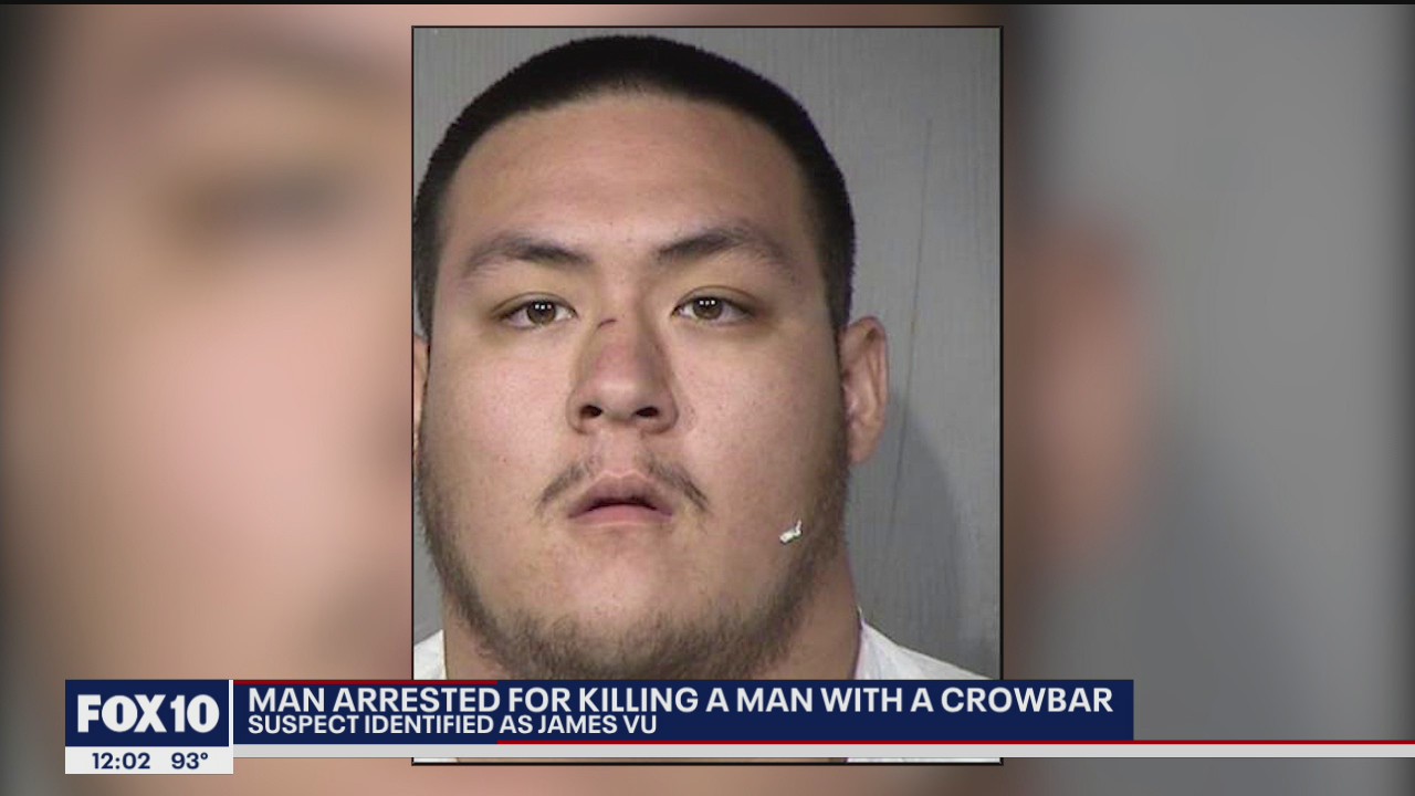 Phoenix police: Man dies after getting hit in head with crowbar, suspect arrested