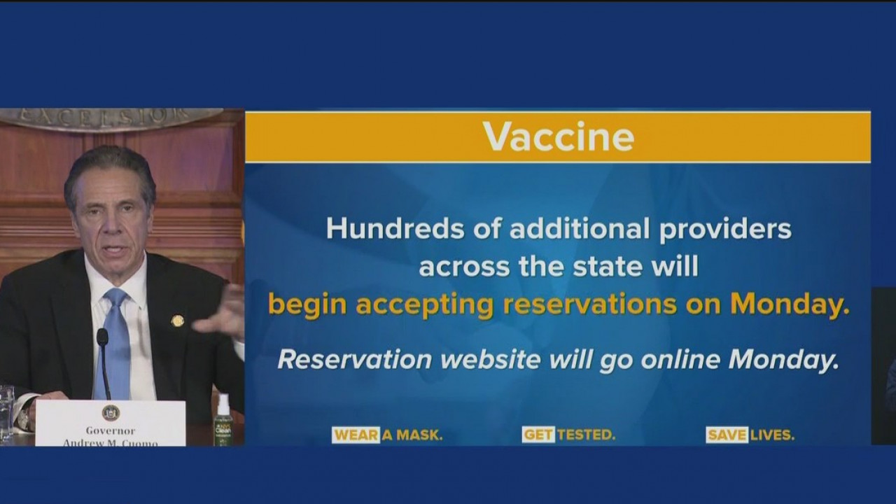 Vaccines to be available to many more New Yorkers next week