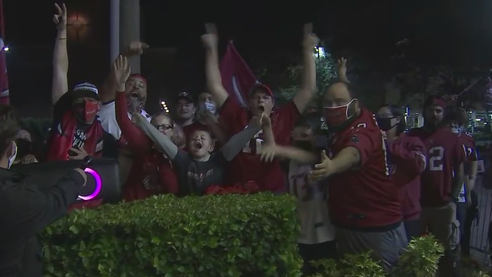 Game day energy goes off the charts in Tampa