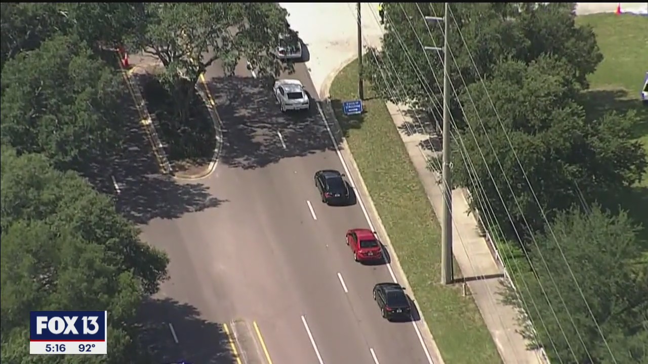 Drive-through testing sites plagued by long lines
