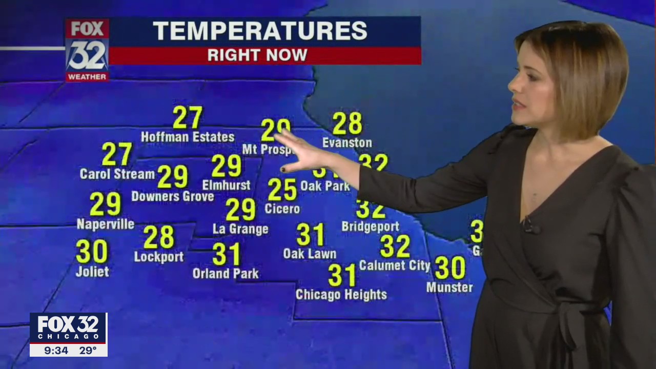 10 p.m. forecast for Chicagoland on March 4