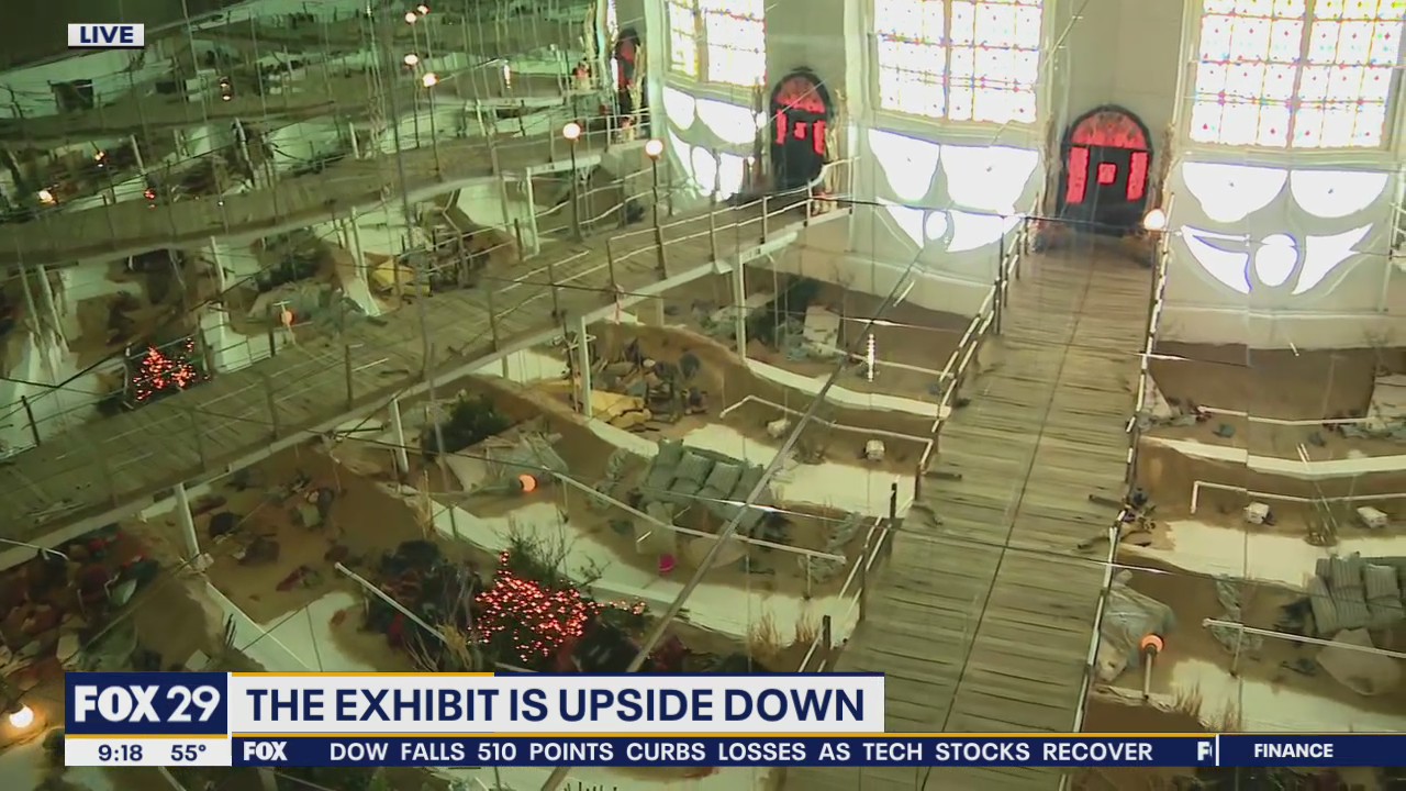 New exhibit Upstairs at Steve's is upside down