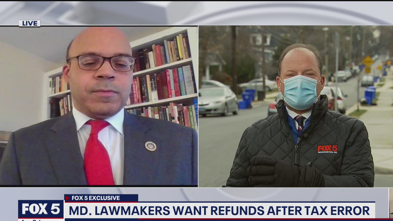 Maryland lawmakers want refunds after tax error