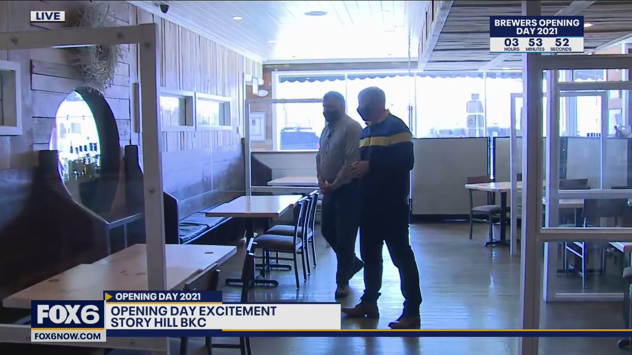 Brewers baseball is back and the bars and ruin Bluemound couldn’t be happier.