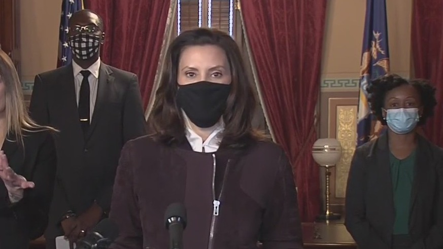 Whitmer says extension of three-week pause is possible