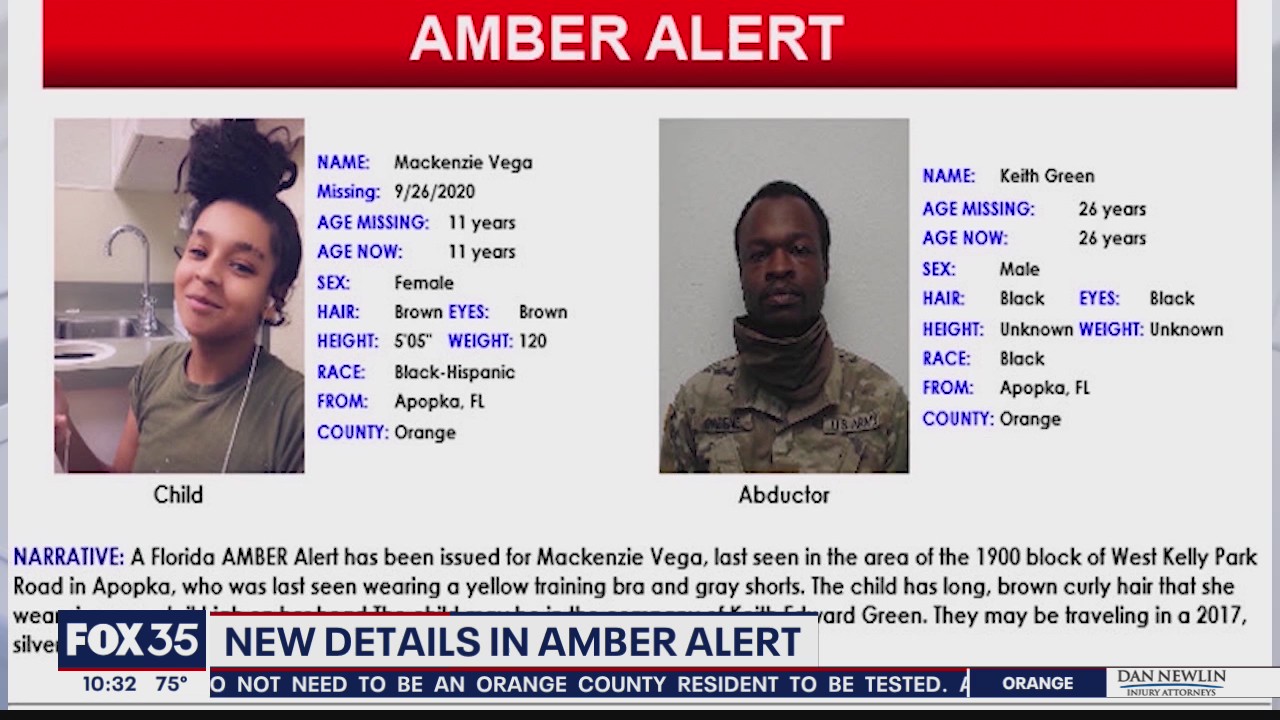 New details in Amber Alert