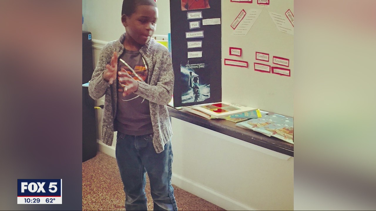 12-year-old college student excels