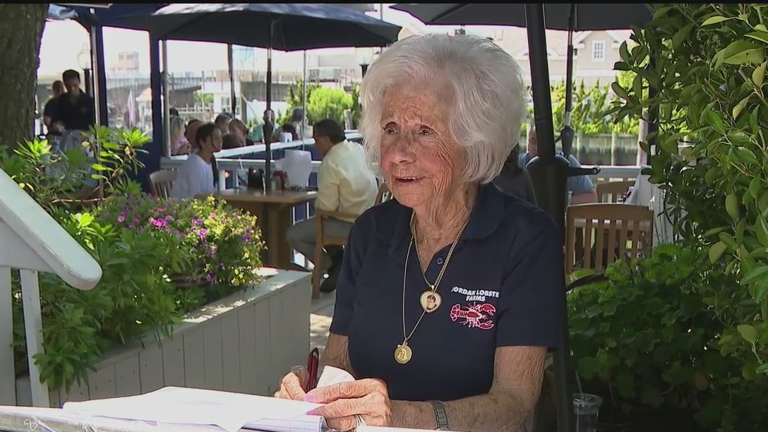95-year-old hostess