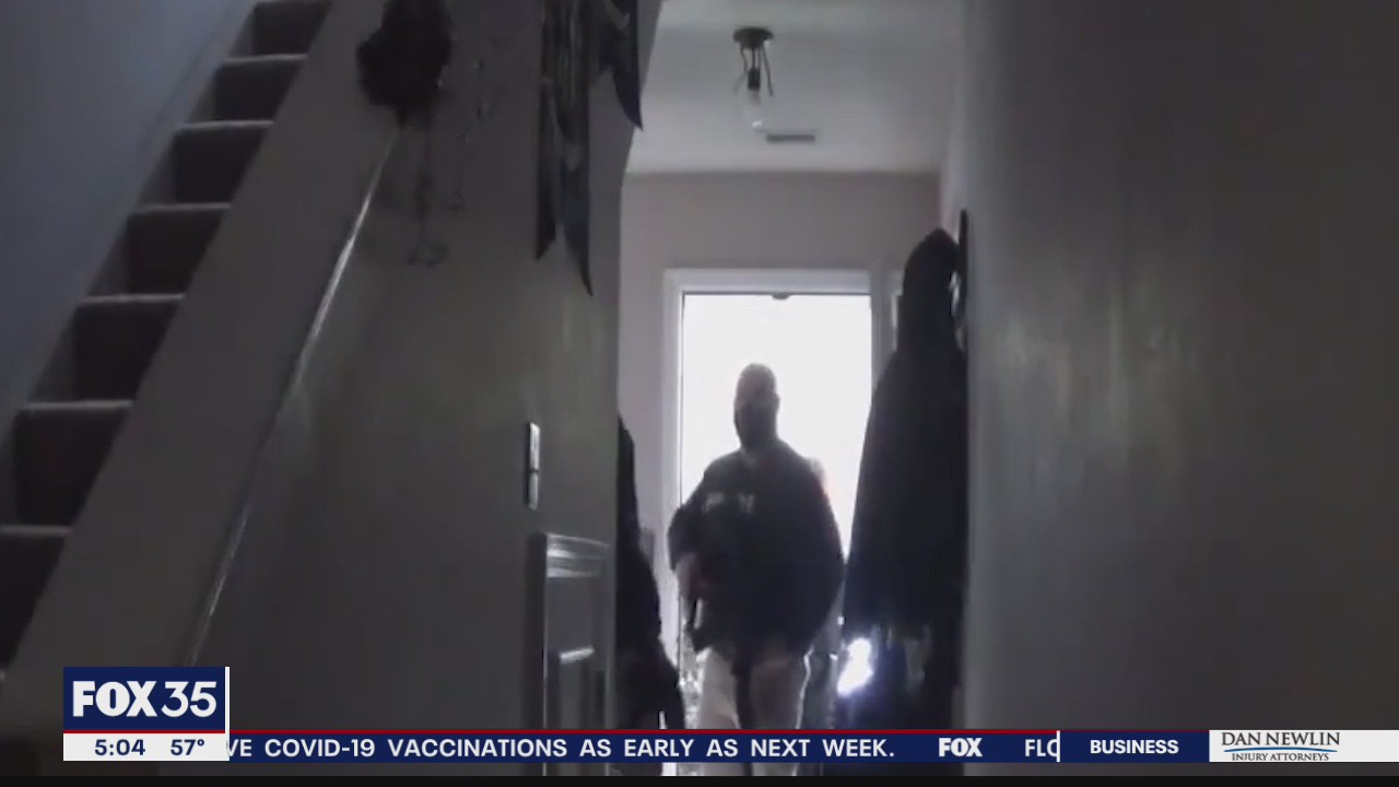 Video released of warrant served at home of former state health dept. dashboard builder