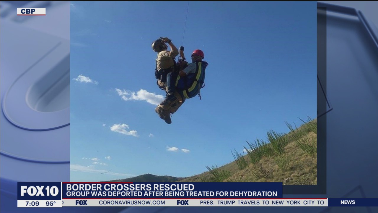 Group deported after being treated for dehydration in southern Arizona