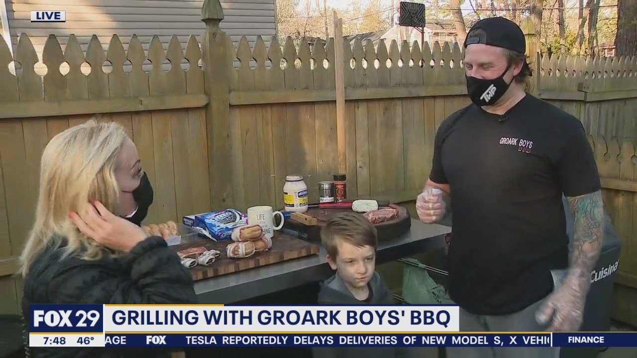 Grilling Steaks with Groark Boys' BBQ