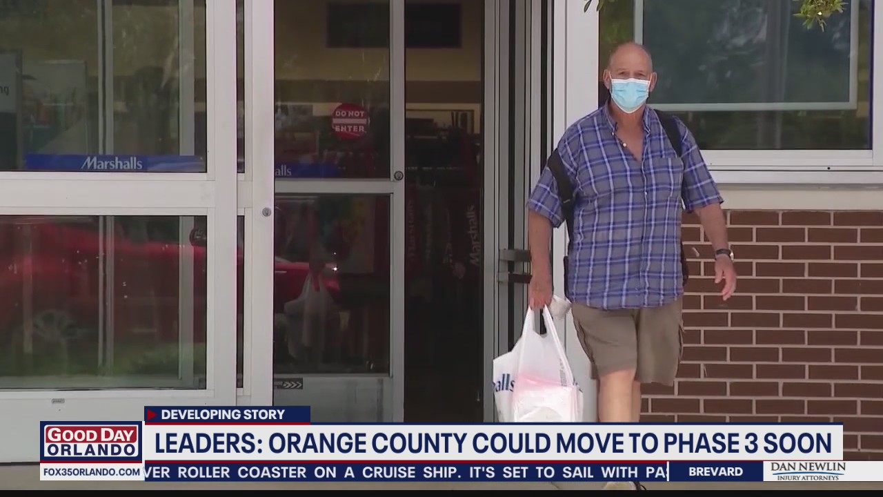 Orange County could move to phase 3 soon, leaders say
