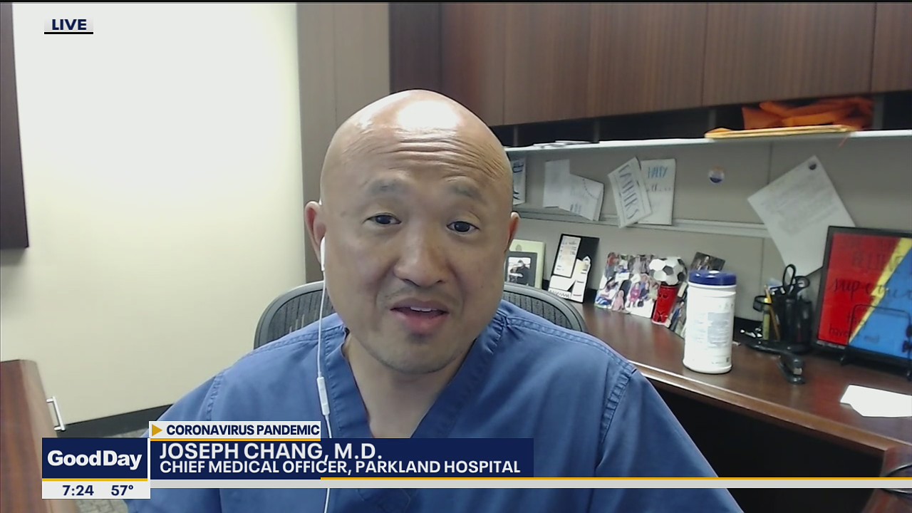 Parkland doctor discusses declining COVID-19 cases and a possible 4th surge
