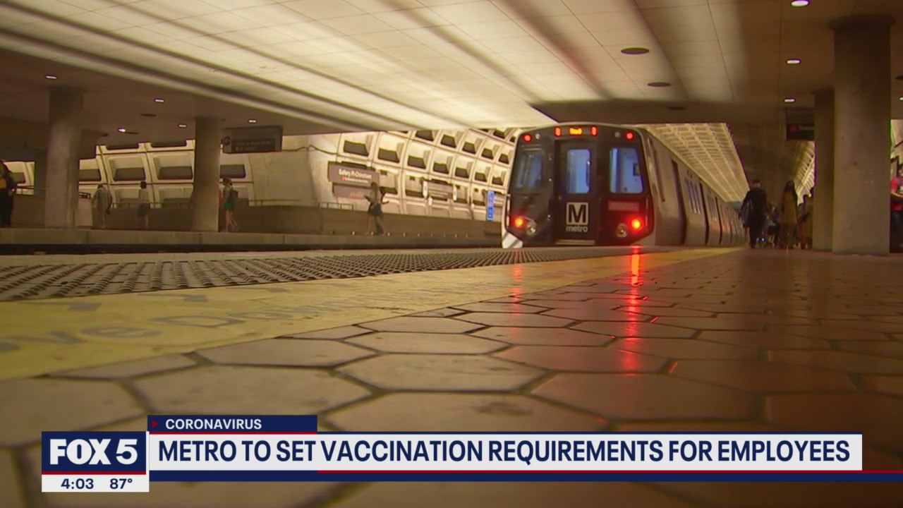 Metro will require vaccinations or negative test results from employees