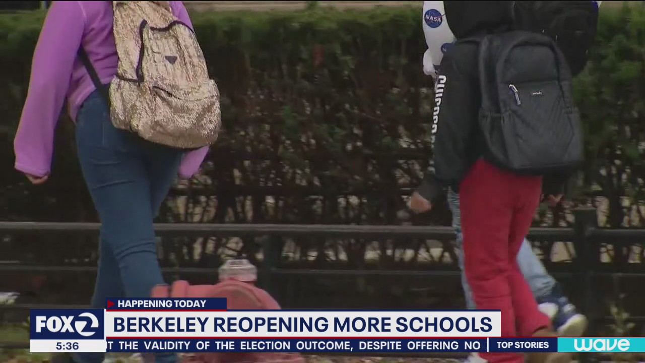 Some Berkeley students return to school after months of shelter-in-place