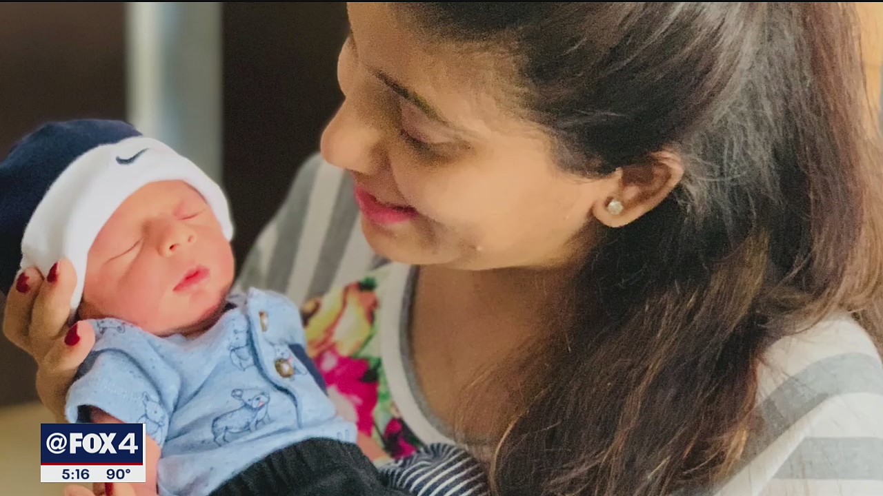 North Texas mom gives birth to healthy baby boy after beating COVID-19