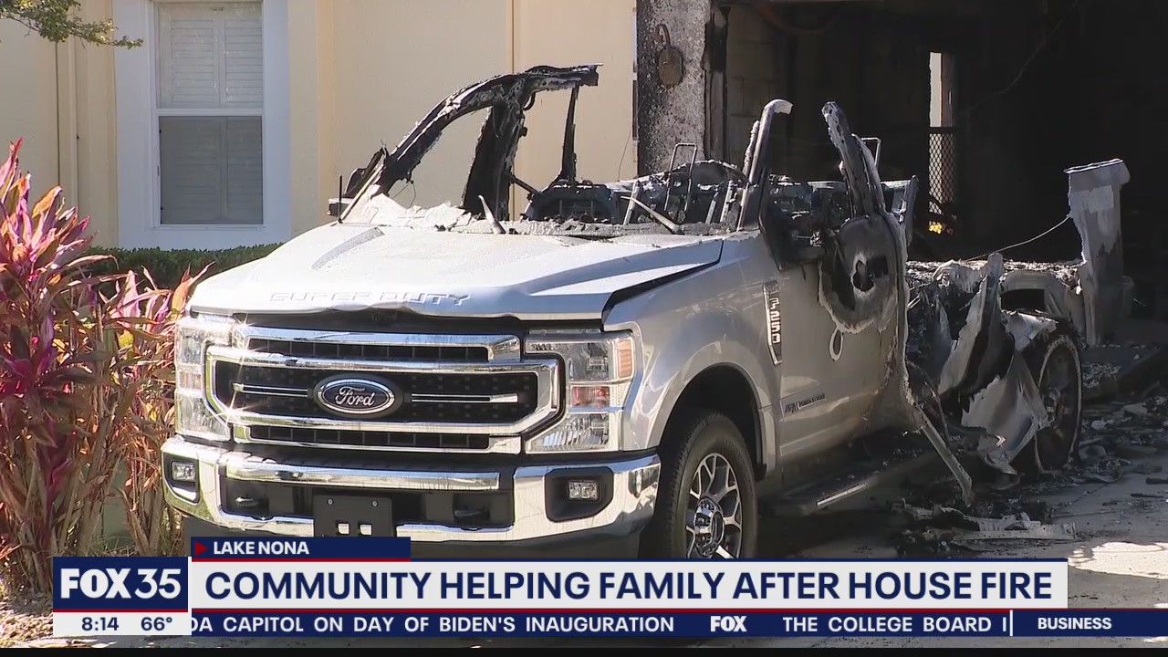 Community helping family after house destroys Lake Nona home