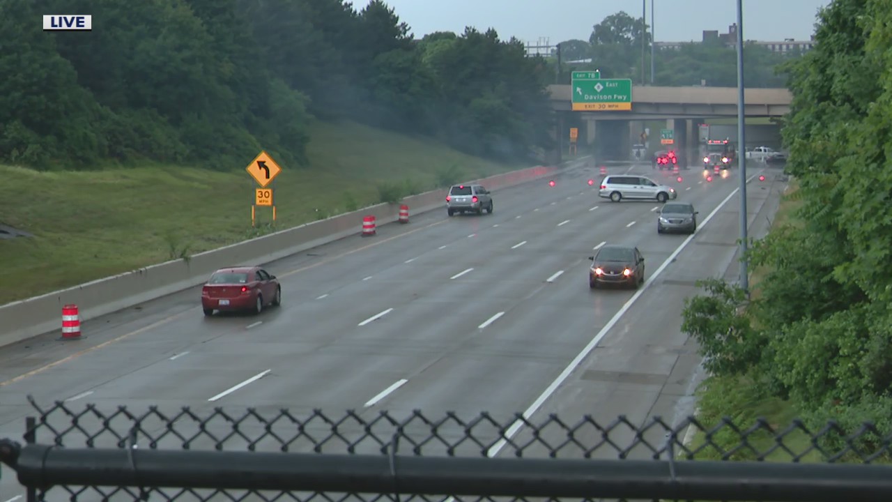 Six inches of rain fall in Detroit overnight, every freeway reports flooding issues