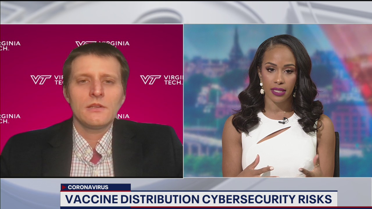 COVID-19 vaccine distribution cybersecurity risks