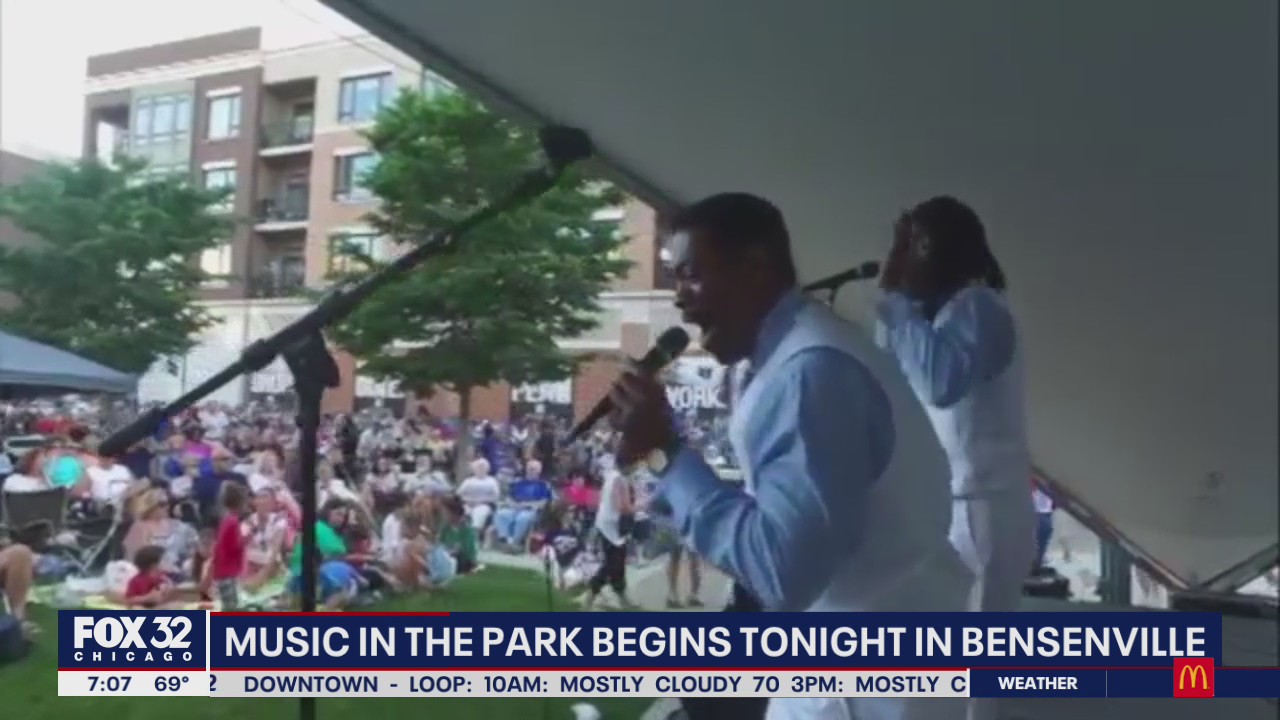 Bensenville concert 'Music in the Park' begins tonight