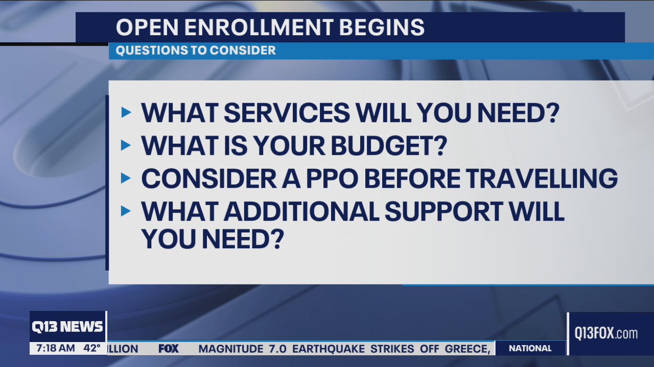 Open enrollment begins