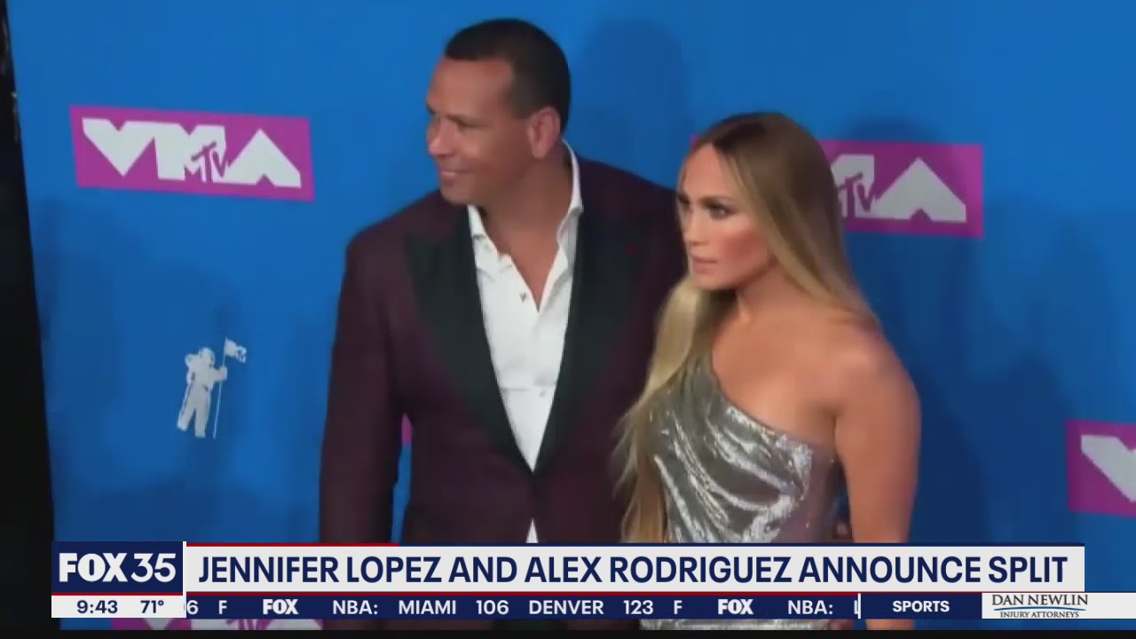 Jennifer Lopez and Alex Rodriguez split and officially end their engagement