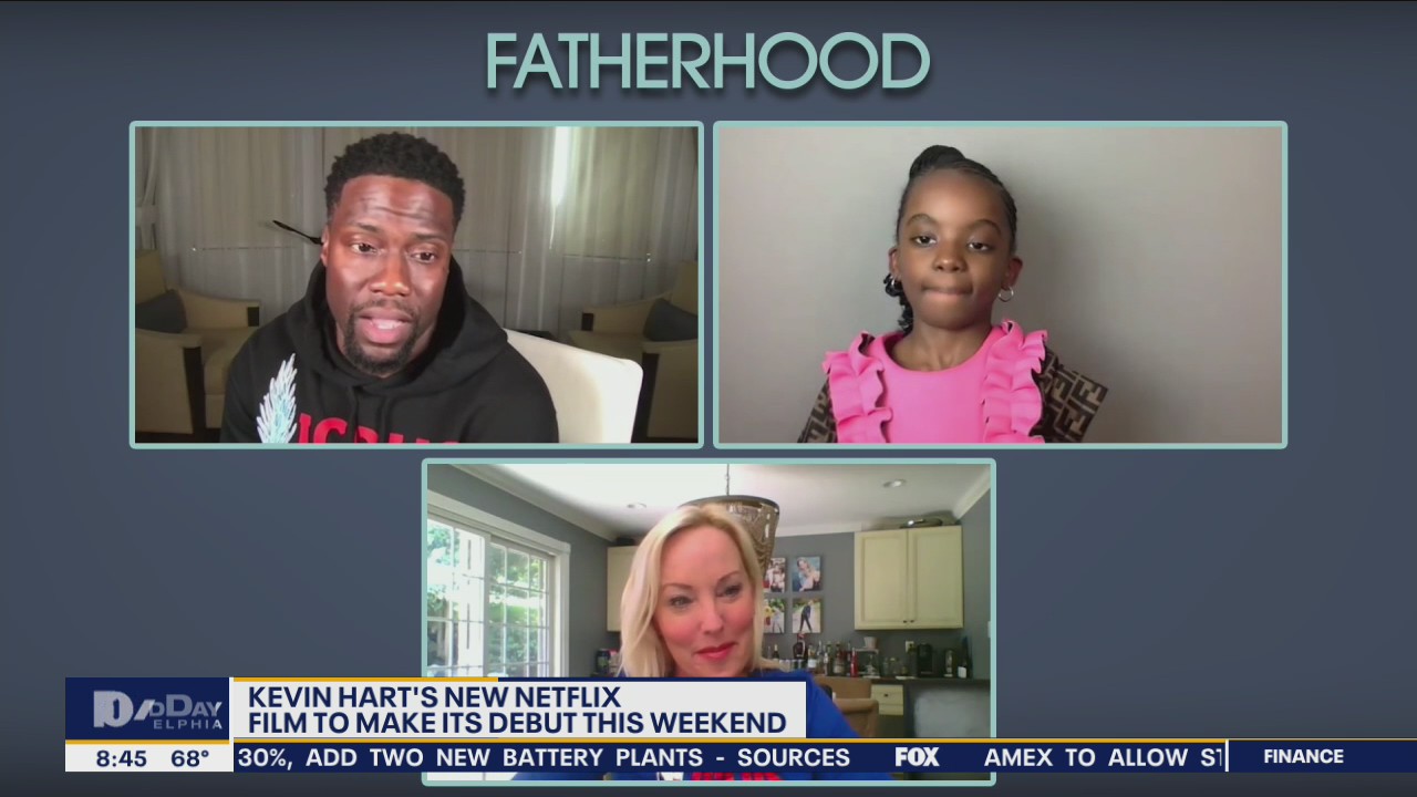 Kevin Hart's new movie "Fatherhood" makes Netflix debut this weekend