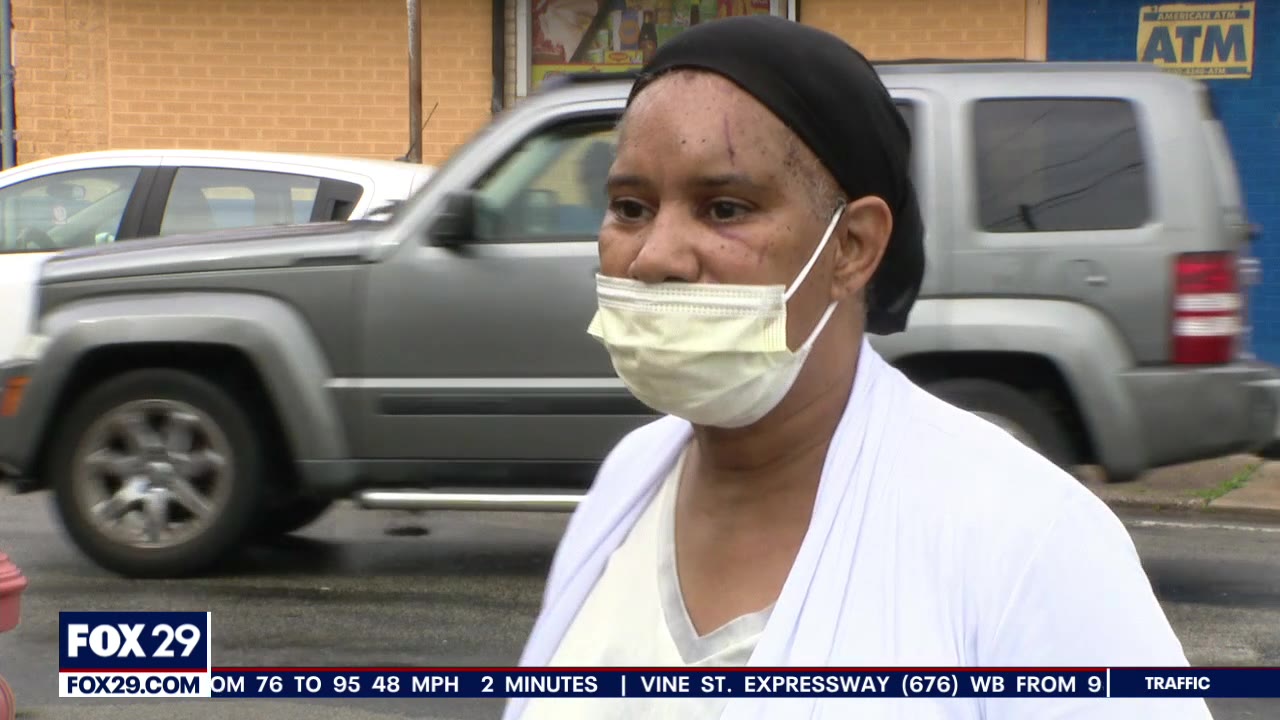 Woman claims she saved herself, grandmother from house fire when cops refused to go inside