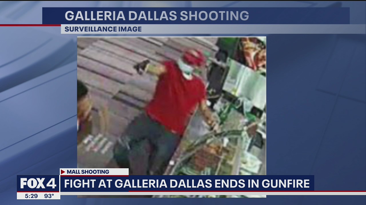 Police release surveillance video image of Galleria Dallas gunman