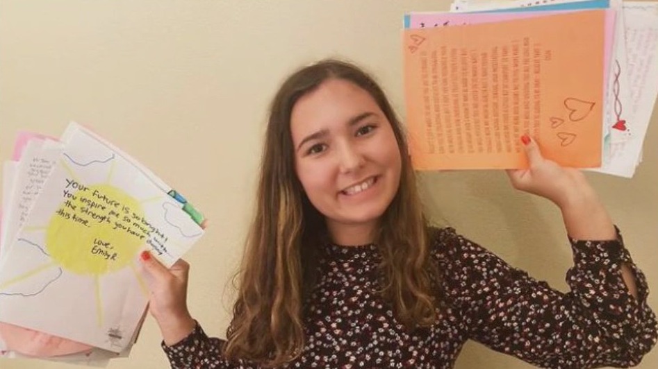 Teen Sends Encouragement to Thousands Suffering During Pandemic