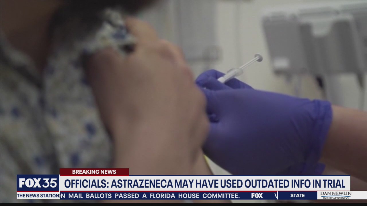 US: AstraZeneca may have used outdated info in vaccine trial