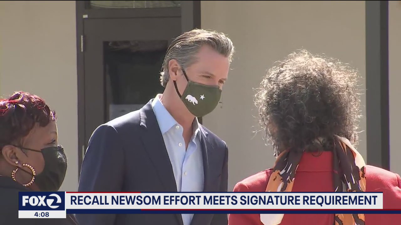 Campaign to recall Gov. Newsom collects enough signatures for ballot