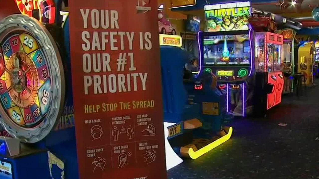 Arcades in New York remain closed