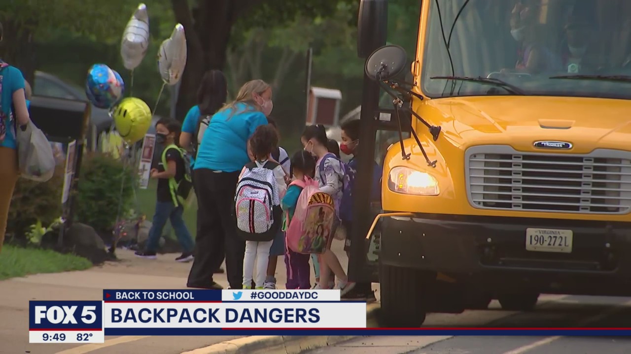 Chiropractor shares backpack dangers as kids go back to school