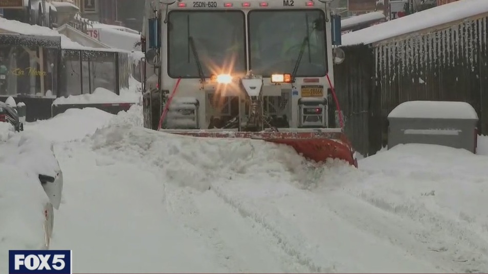 NYC digging out