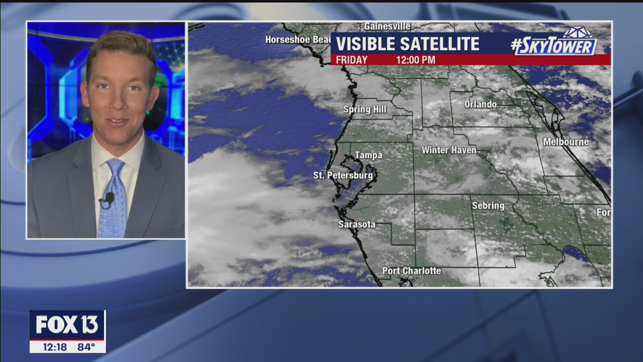 Friday afternoon weathercast