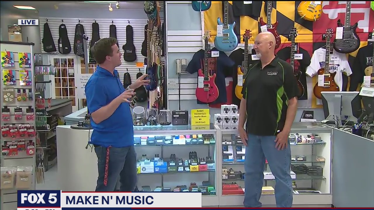 FOX 5 FIELD TRIP: Make N' Music in Frederick
