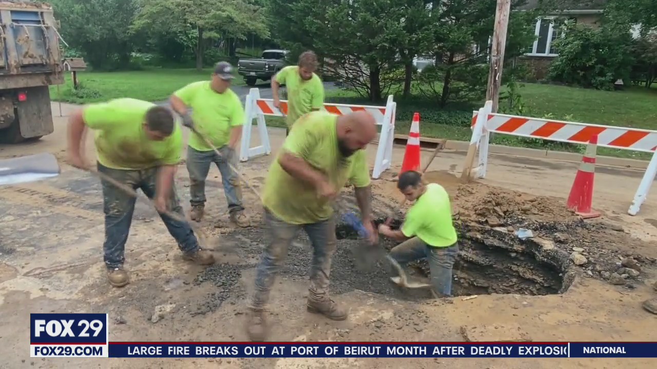 Ambler residents dealing with issues following series of water main breaks