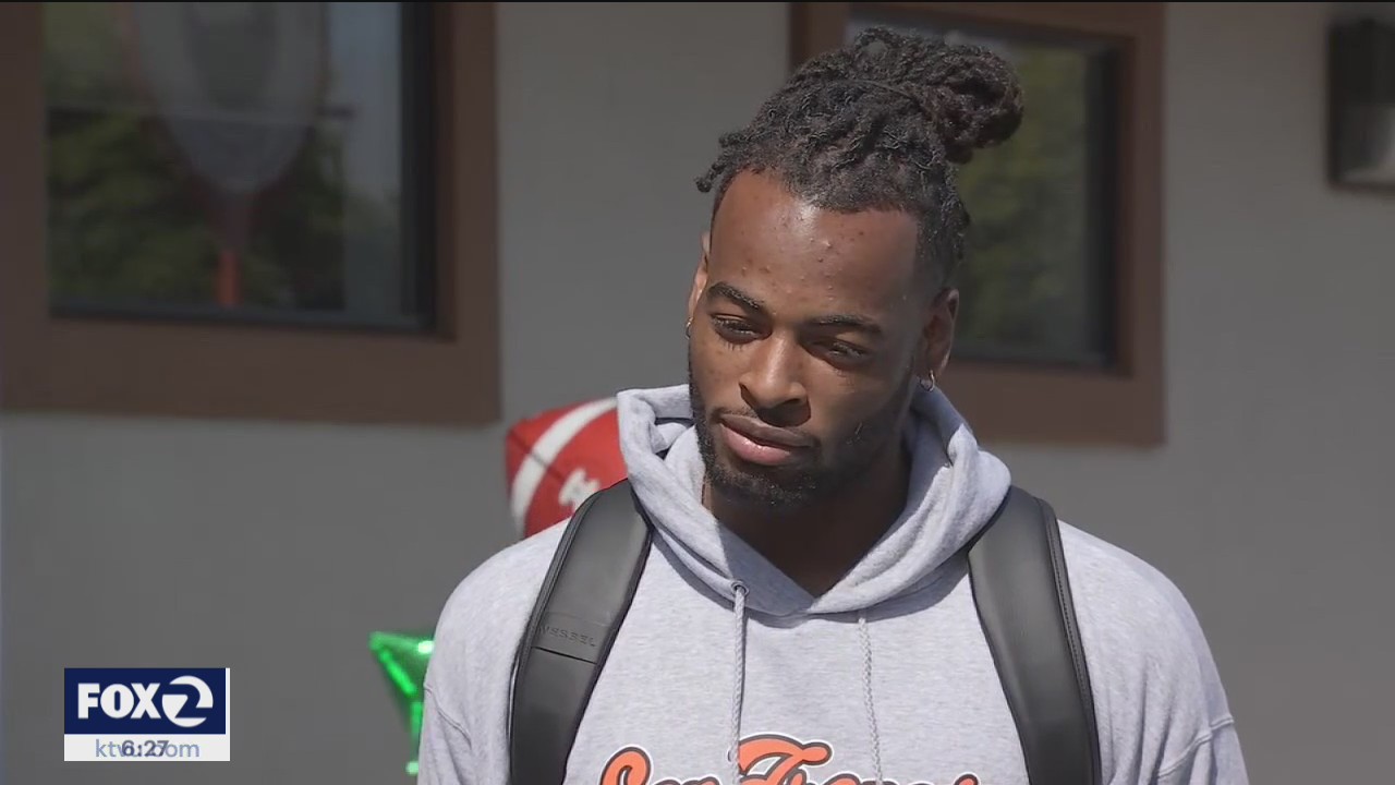 Football standout goes from homeless to NFL Draft