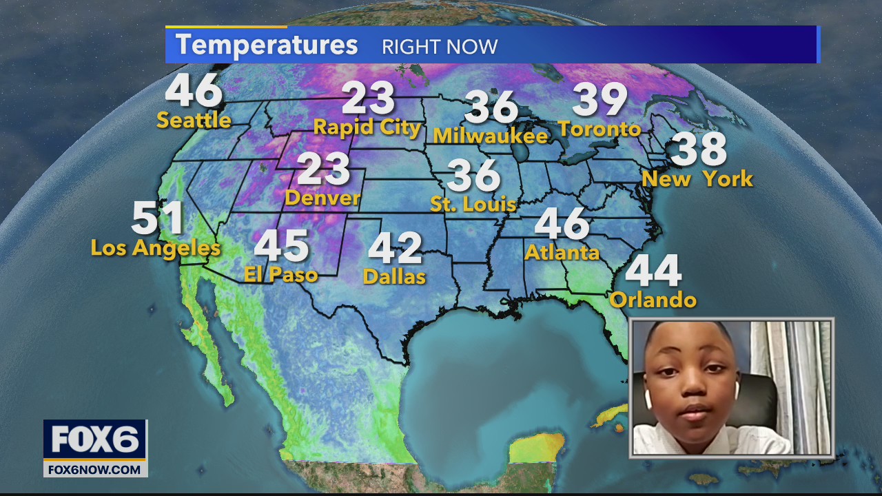 Future Forecaster: 10-year-old Jamari helps with the weather