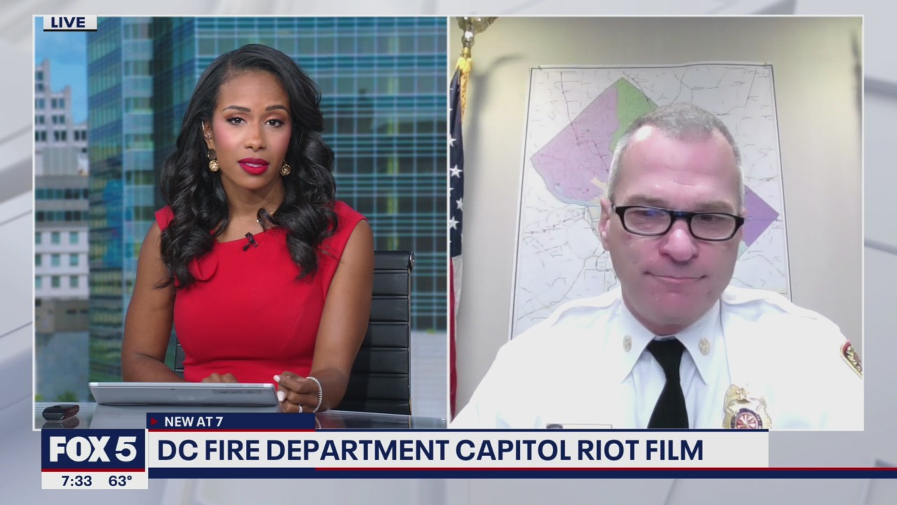 DC fire chief discusses film recapping department’s response to Capitol riot
