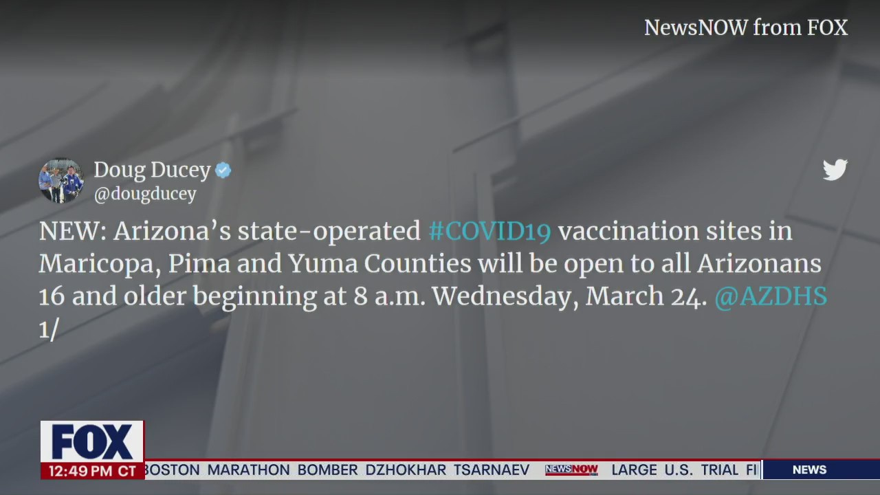 AZ Vaccinations to open to all adults over 16 years old