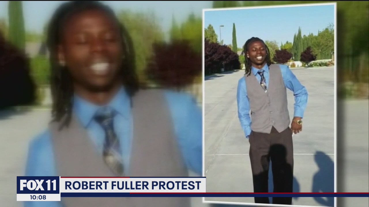 Robert Fuller protest in Palmdale