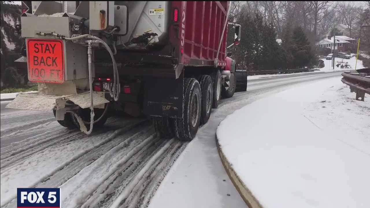 A busy day and night for tow trucks