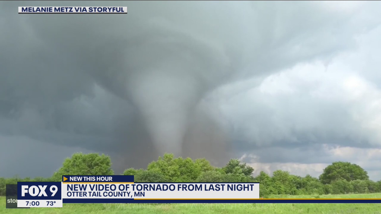 1 dead after tornadoes in Otter Tail County