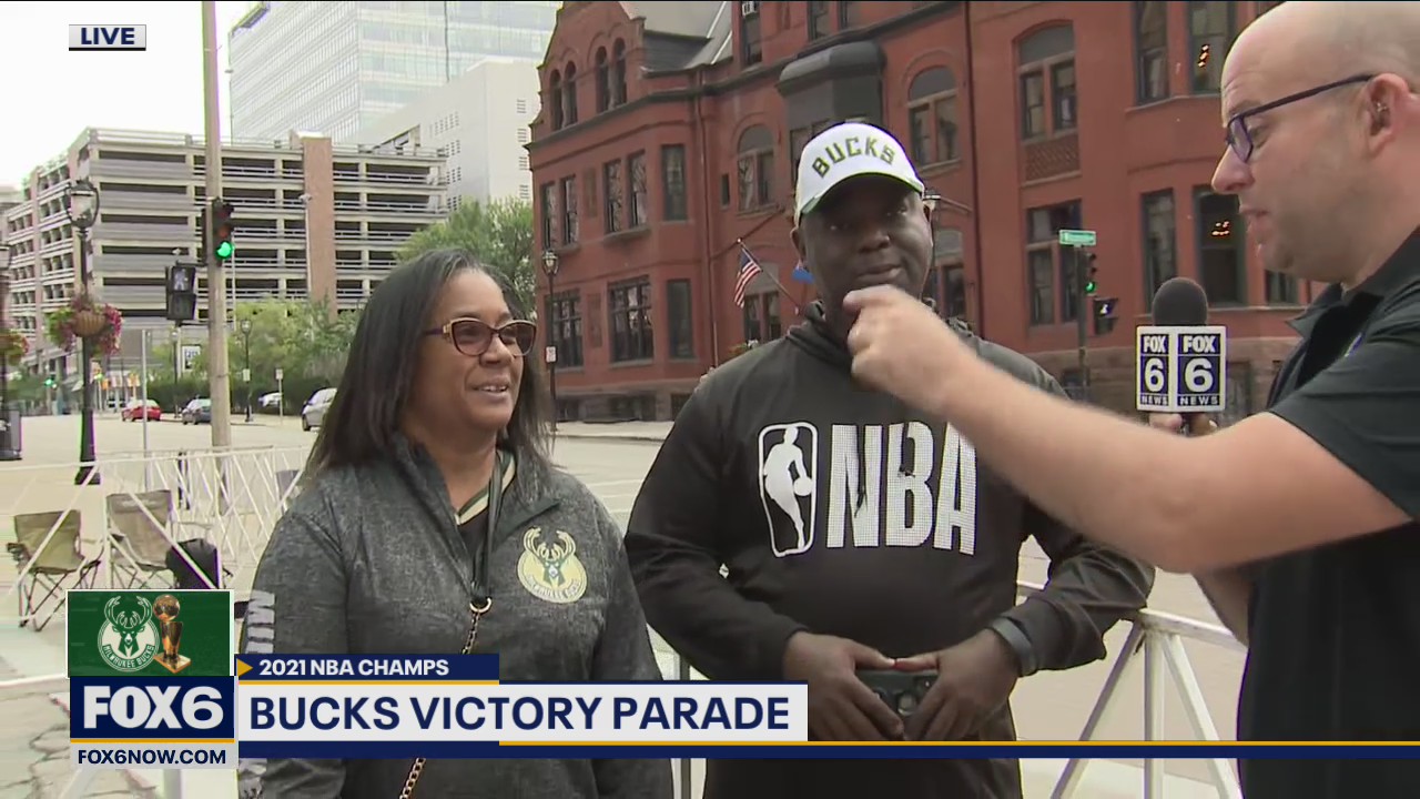 Bucks fans excited ahead of victory parade