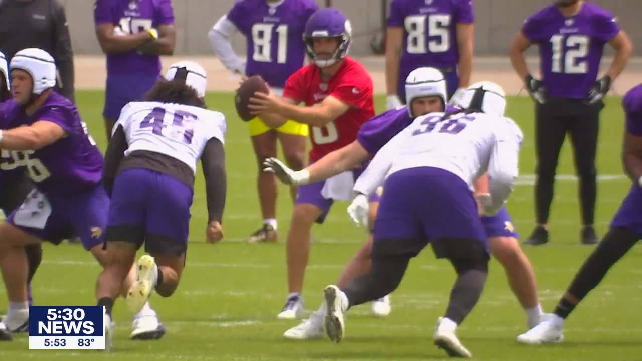 The latest from Vikings OTAs Wednesday