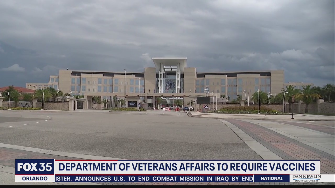 VA announces COVID-19 vaccine mandate for medical employees, staff