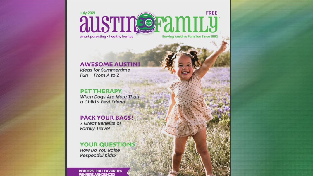 Austin Family: Children and pet therapy